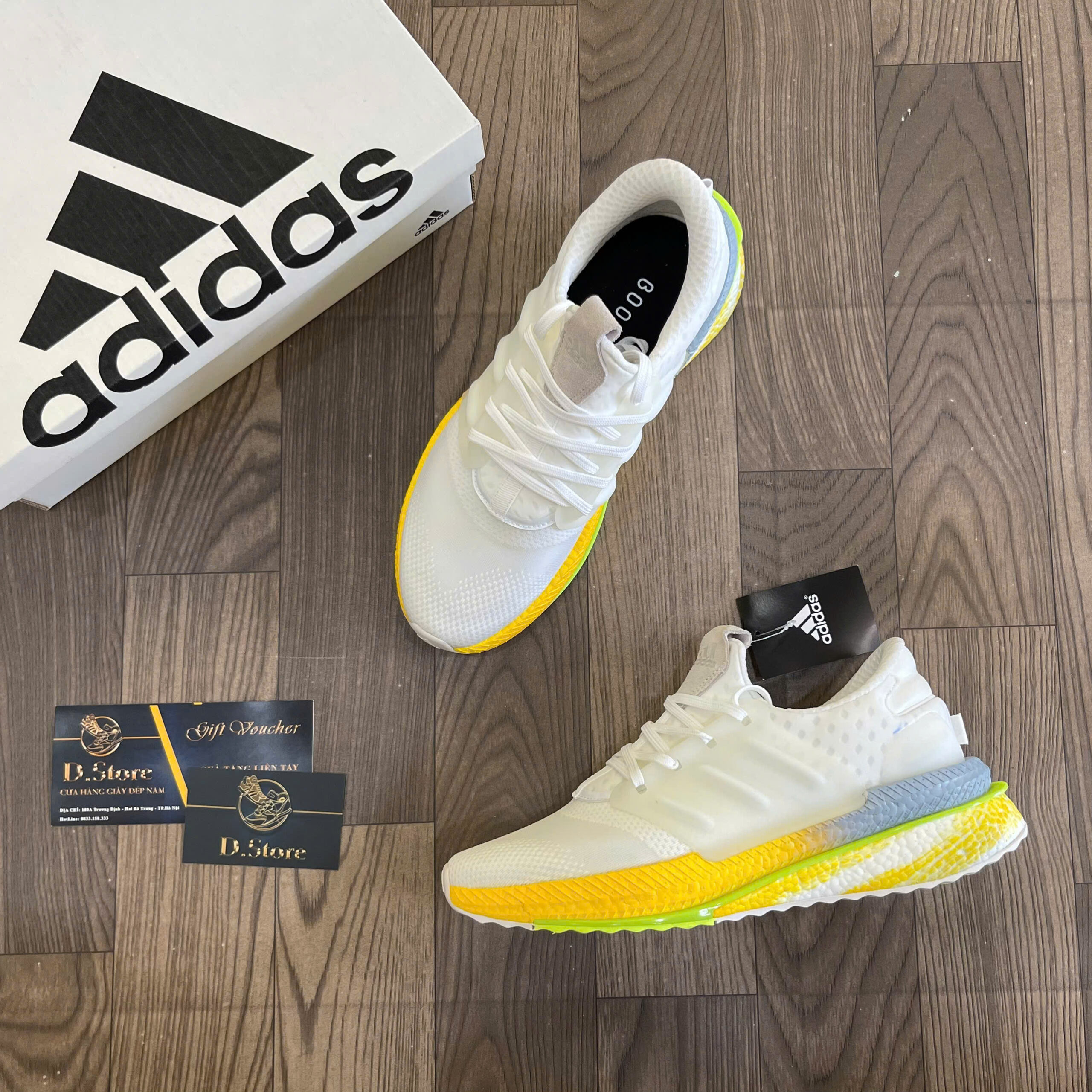 X_plr Boost - Trắng vàng