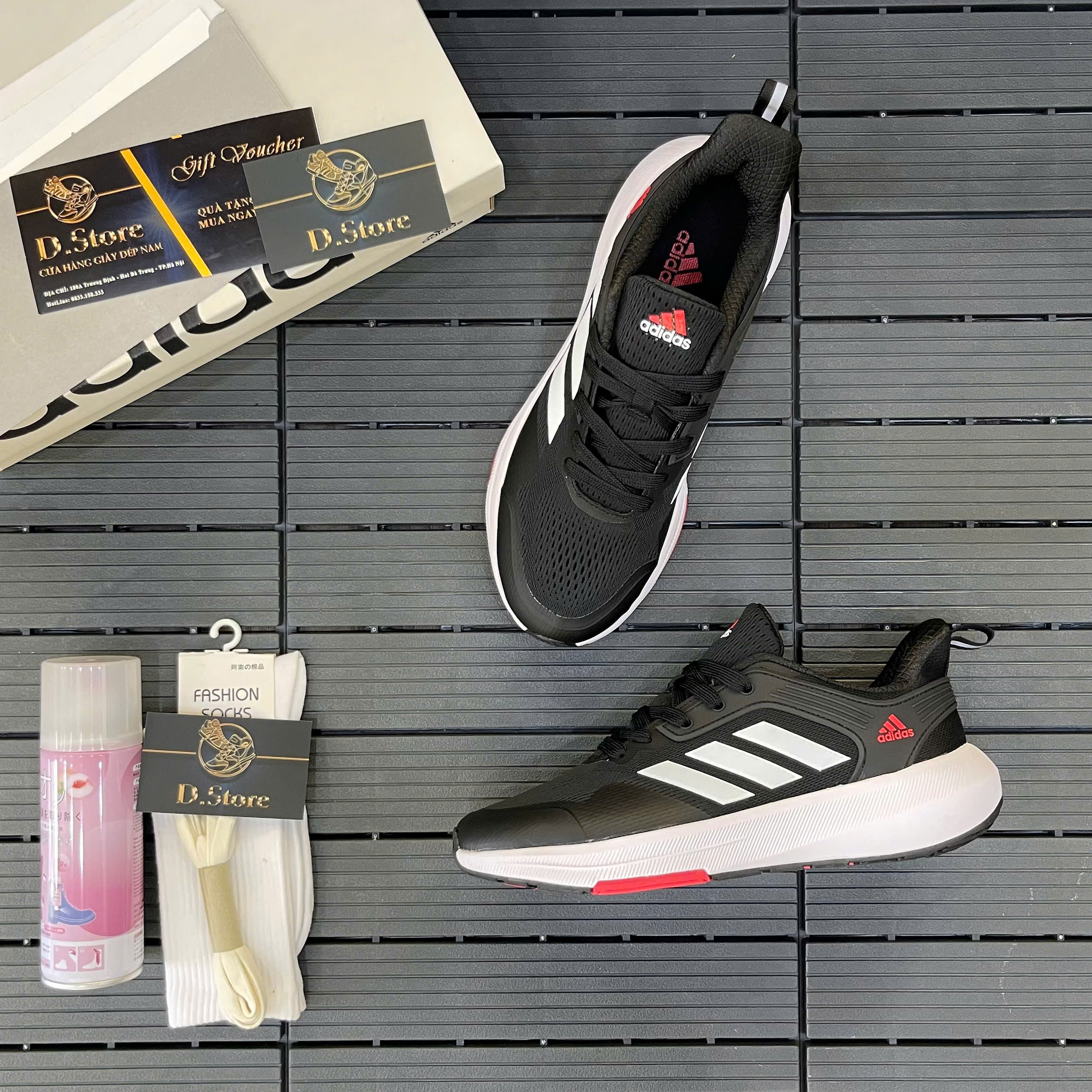 Bounce_Homber - Đen sọc trắng