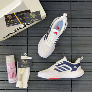 Bounce_Homber - Trắng sọc xanh navy